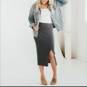 Carly Jean knit skirt!